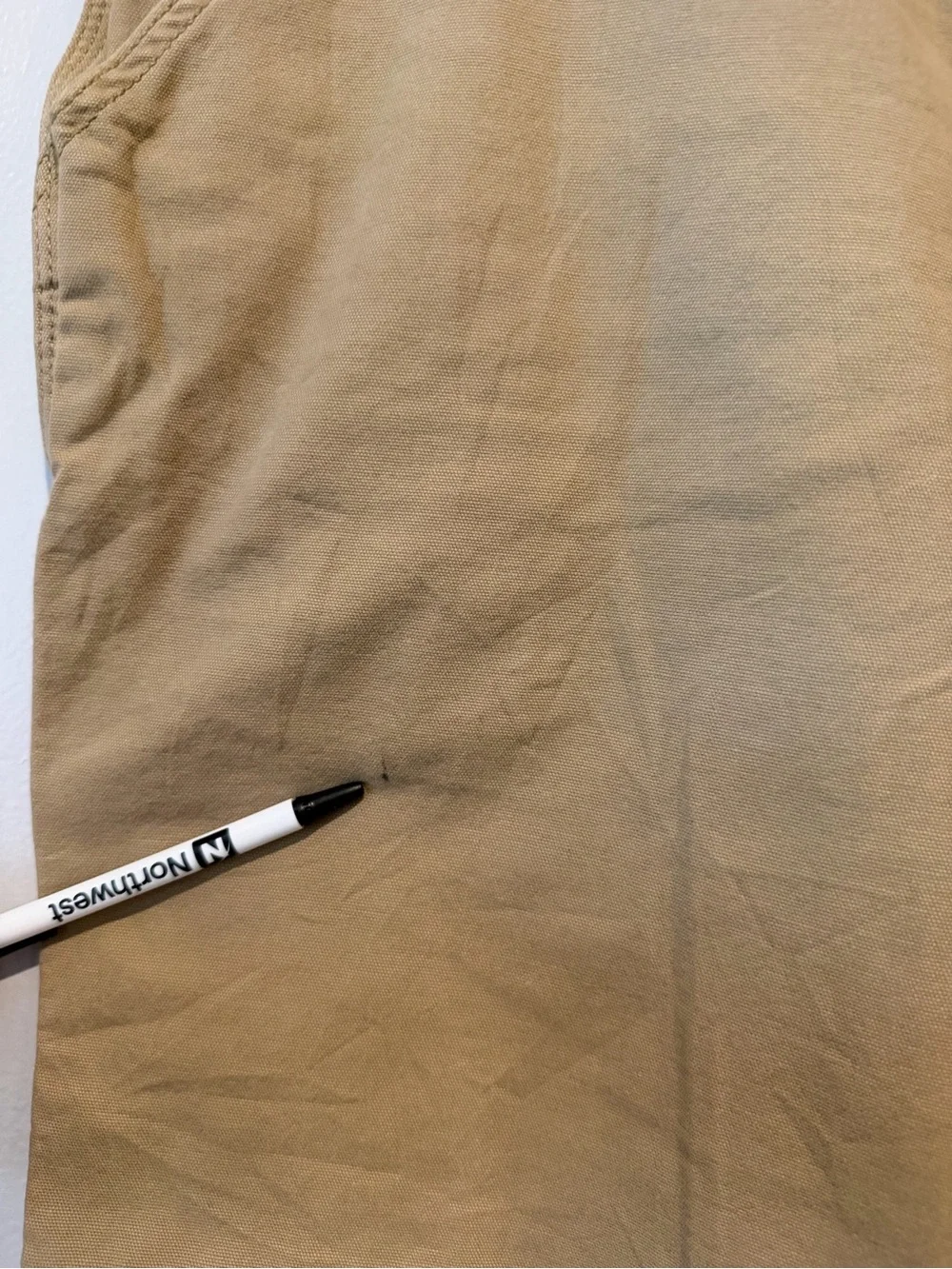 Carhartt Rugged Flex Relaxed Fit Pants Mens 35x30 True 29” Khaki 102291 253 Tan
